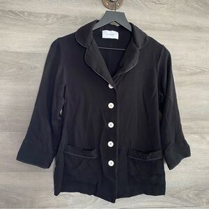 Sleeper Black Pajama Top